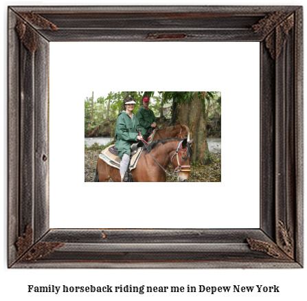 family horseback riding near me in Depew, New York